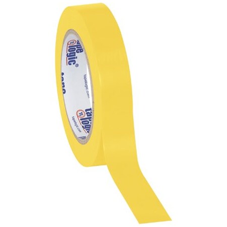 Tape Logic 1'' x 36 yds. Yellow Tape Logic Solid Vinyl Safety Tape, 48PK BUY00013720